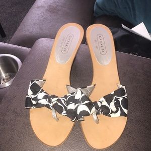 Coach sandals